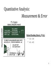 1 - Measurement & Error.pptx