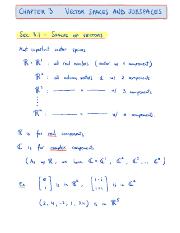 Introduction To Vector Spaces And Subspaces Key Concepts And Course Hero Introduction To Vector Spaces And Subspaces Key Concepts And Course Hero