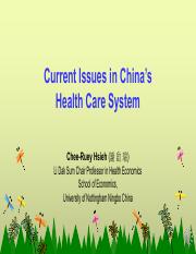 Current Issues in China’s Health System_A.pdf