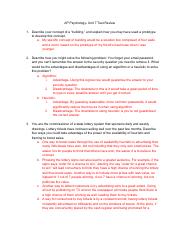 AP Psychology- Unit 7 Test Review.pdf