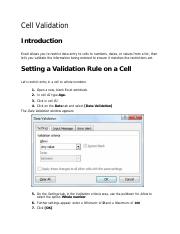 Lecture 12 - Validation