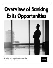 Overview of Banking Exists Opportunities.pdf
