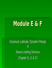 Module E & F_ Exposure Latitude & Beam-Limiting Devices.ppt
