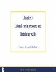 CIE430_Chapter 3 Lateral earth pressure - Retaining walls.pdf