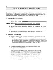 Article Analysis Worksheet-converted.docx