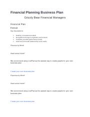 Financial Planning Business Plan 5.docx