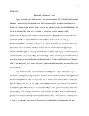 ENGL 216 Research Paper - CH