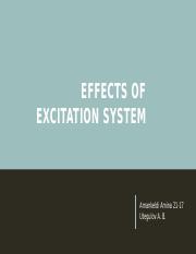 Effects of excitation system.pptx