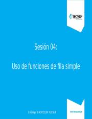 Sesión 04 - Uso de funciones de fila simple.pptx