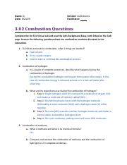 3.02 Combustion Questions Up loaded.docx