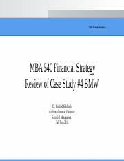 Case Study 4 BMW 