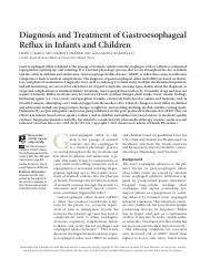 Diagnosis and Treatment of GERD in Infant and Children - AAFP.pdf