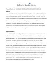 2-2 Final Project Milestone Two- Project Charter and Stakeholder Management Plan.docx