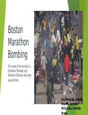 Boston Marathon Bombing .pptx