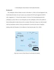 Earthquake - Current Event.docx