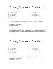 Solving Quadratic Equations Home Learning.docx