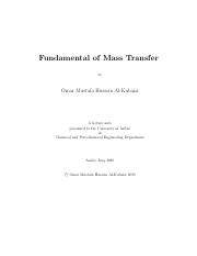 Mass Transfer -Lecture 5 .pdf