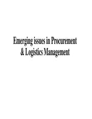 Emerging issues in Proc.  Logistics Mgt.pdf