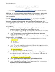 Thompson_K_Week 6 Lab What is the Future of Earth’s Climate_Week6.docx
