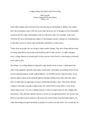 Classical Argument Position Paper