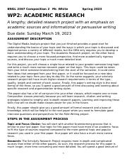 ENGL 2367 WP2 - Academic Research Project (1).docx