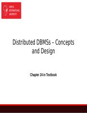 Week 4 Distributed DBMSs—Concepts and Design .ppt