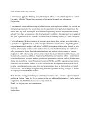Respectivamente tema ladrar Adidas cover letter.pdf - Dear whomever this may concern, I am writing to  apply for the ​Hong Kong Internship​ at Adidas. I am currently a junior at  | Course Hero