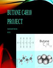 Butane c4h10 project.pptx