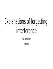 1. Explanations of forgetting interference (1).pptx