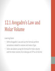 12.1 Avogardro's Law, Molar Volume & Dalton's.pdf