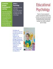 Educational Psychology Brochure .docx