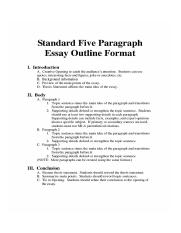 how to format a college essay