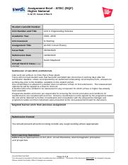 BTEC  HNC Engineering Science A1a New.docx