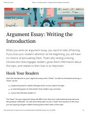 Workbook 21.3 _ Writing Project 3 - Argument Essay_ Writing the Introduction.pdf