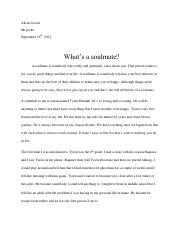 What is a soulamte.pdf
