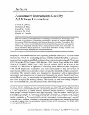assessment instruments used by addictions counselors.pdf