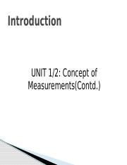 TME 323- METROLOGY Unit 1 - Contd.pptx