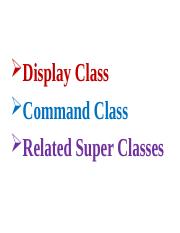 Command and Display class.ppt