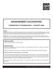 F2 - Mgmt Accounting August 08(1)