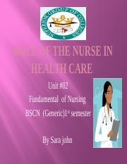 role of a nurse.pptx