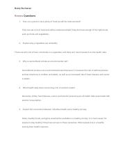 TTU Health Unit 2 Text Questions.docx