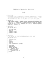 CS 2C03 Assignment 2 solution