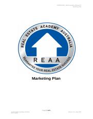 REAA - CPPREP4102 - Marketing Plan (17 Palmer Street) v1.3 Annie.docx