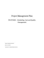 4030 Assessment 2 cf_project_management_plan_template (2) Assessment 1 (Autosaved) (1) 1116.docx