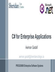 1. C# for Enterprise Applications.pdf