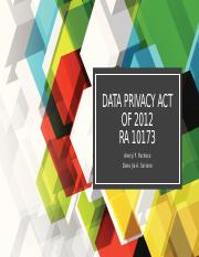 DATA PRIVACY ACT of 2012 (FRANCISCO and SORIANO).pptx