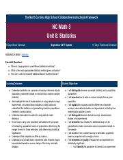 NC HS Collaborative_ Math 3 Unit 8 Statistics.pdf