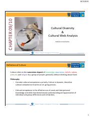 Chapter 09&10 - Cultural Diversity and Cultural Web Analysis.pdf
