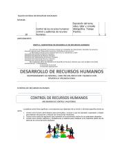 TALLER DE DESARROLLO Y CONTROL DE RECURSOS HUMANOS Diego.docx
