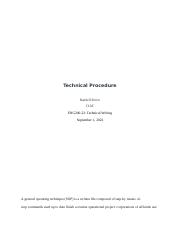 Technical Procedure.docx